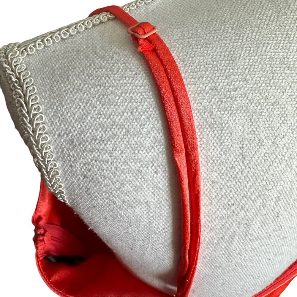 Double Zero Orange Spaghetti Strap Slit Dress Siz… - image 5